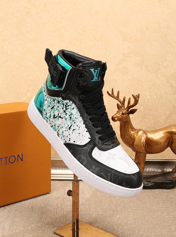 ルイヴィトン靴角部分ディテール